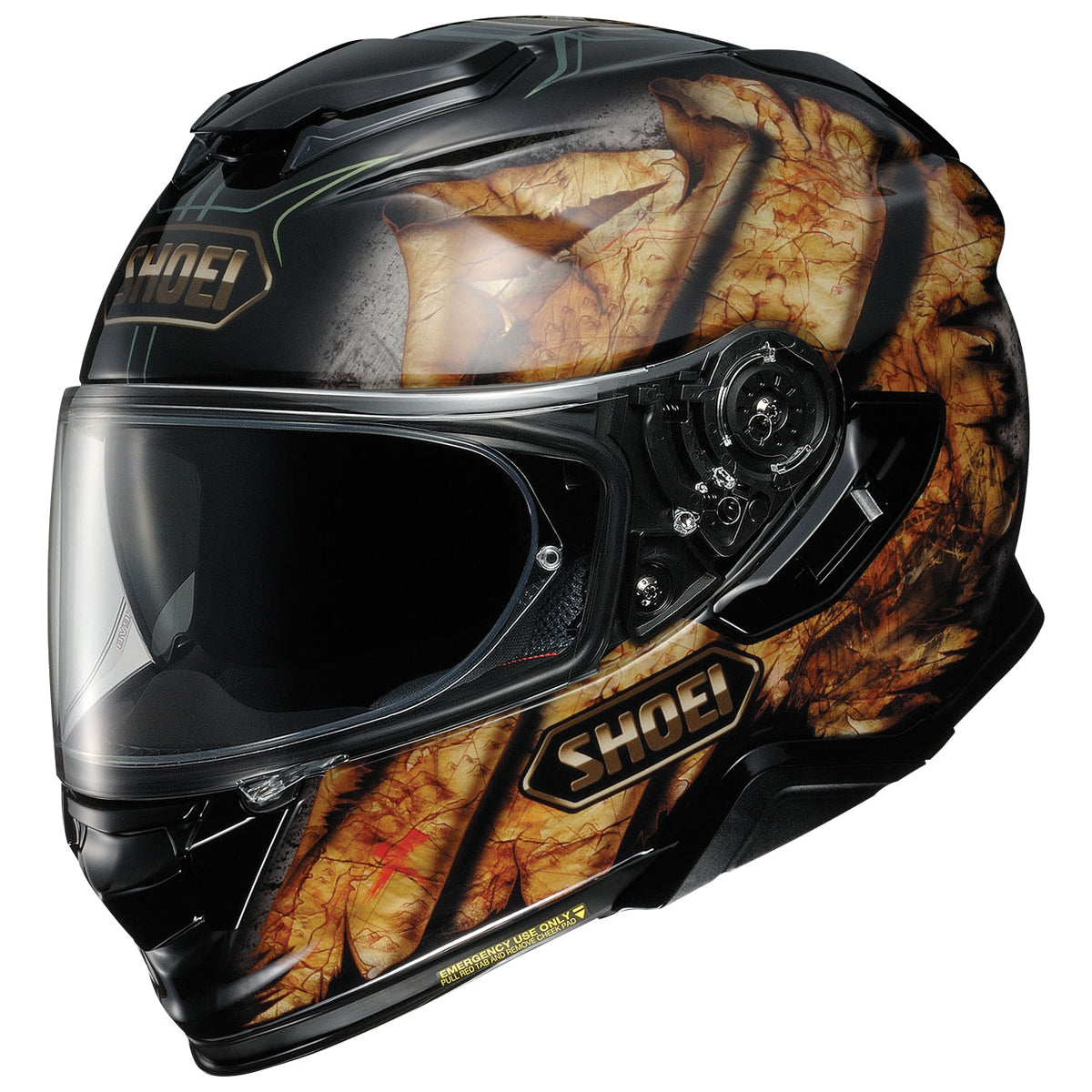avis casque shoei gt air 2 GT-Air Motorcycle Helmet – Revco Vintage Martin 60 Fly List Price_98900JPY Color:Caramel RFID Using Van as the