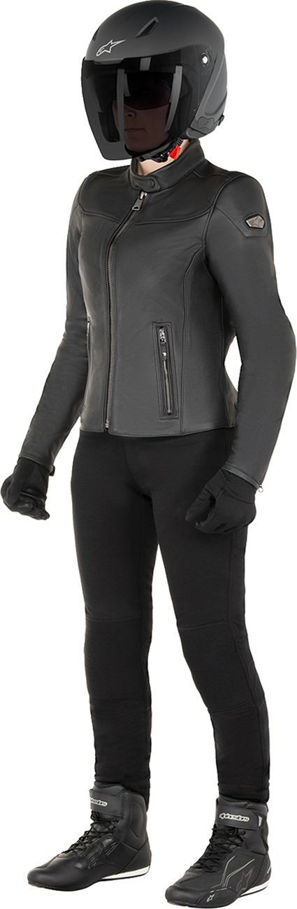 Blouson en cuir Stella Tory Alpinestars pour femme