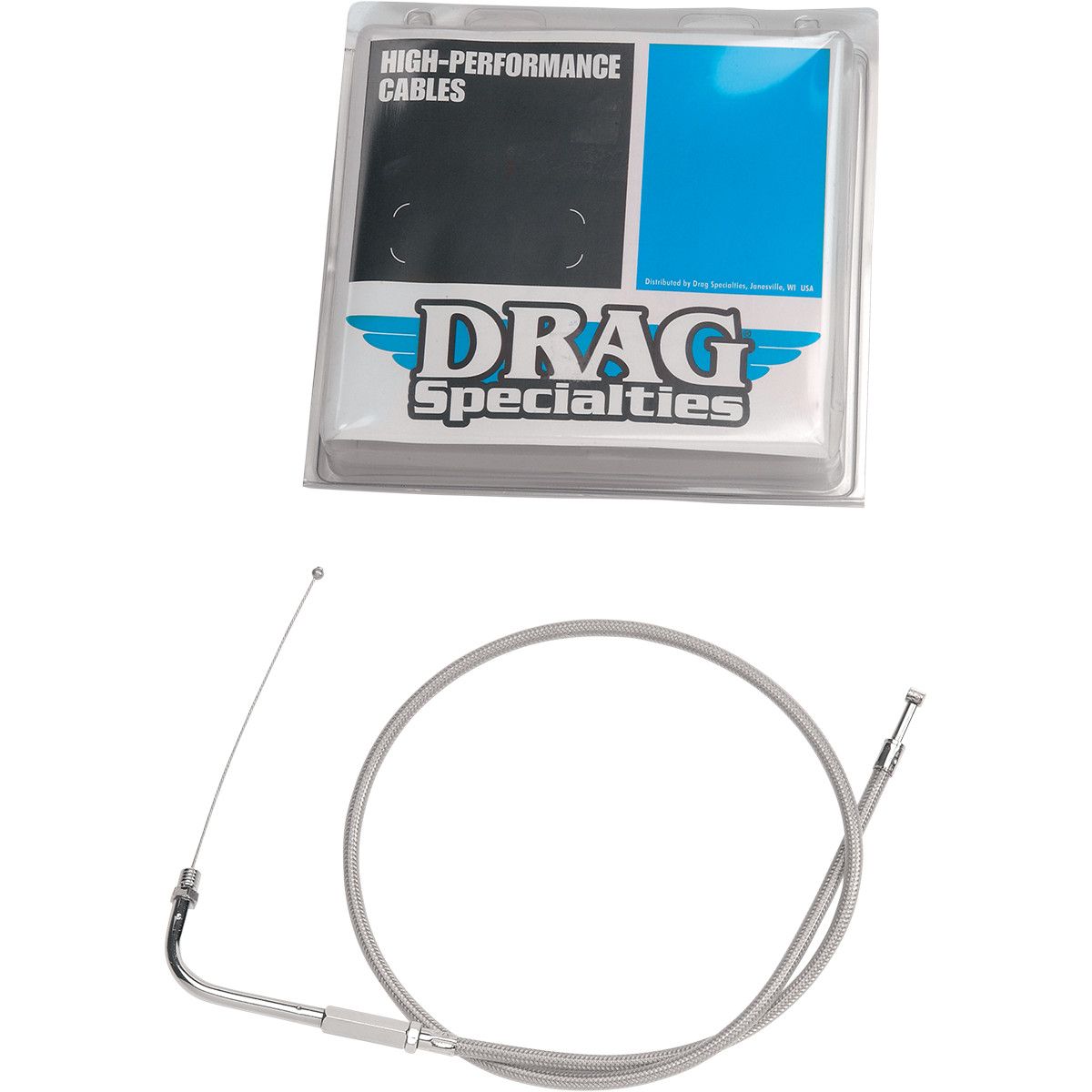 Drag Specialties Braided Idle Cable