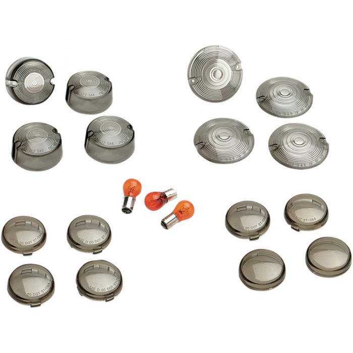 Kit de feux de direction fumés Drag Specialties