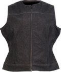 Z1R Women's Denim Vest