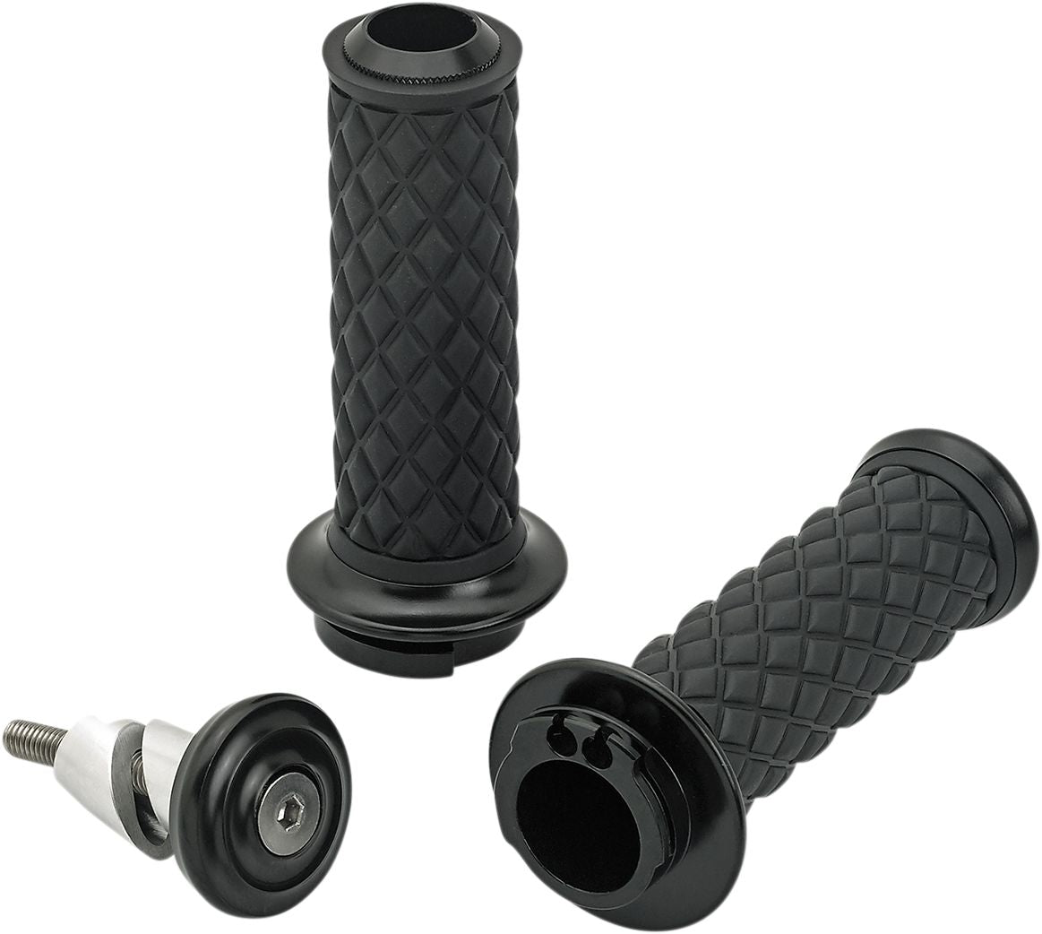Biltwell Alumicore Dual Throttle Cable Grips