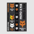 Fox Racing Heritage Track Sticker Pack