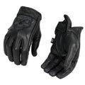 Milwaukee Reflective Skull Short Wrist Gloves with Gel Palm