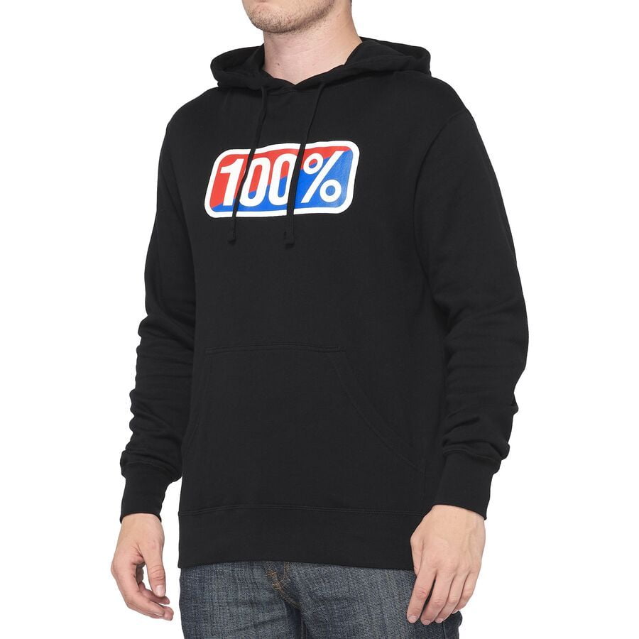100% Classic Hooded Pullover Sweatshirt