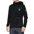 Sweat à capuche zippé en molleton technique Viceroy 100 %