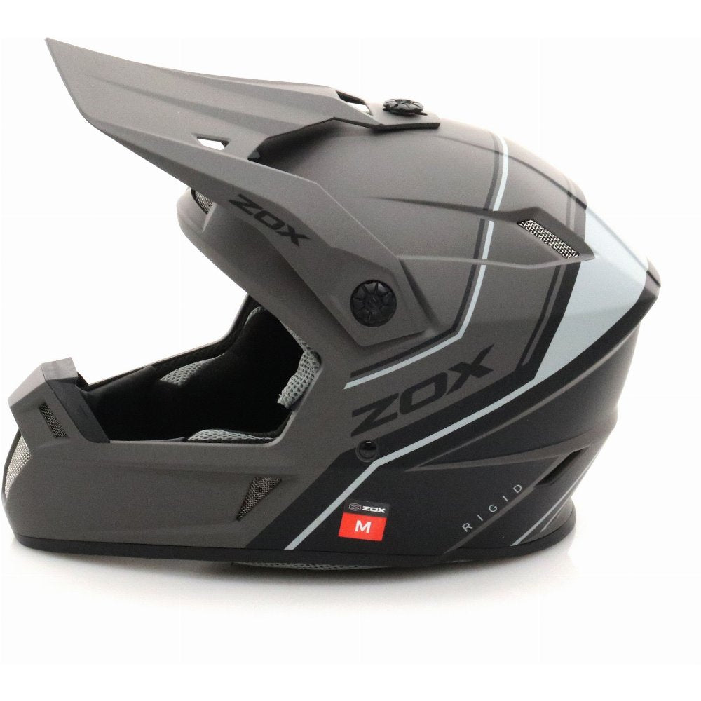Casque de motocross rigide Zox Rage (liquidation)