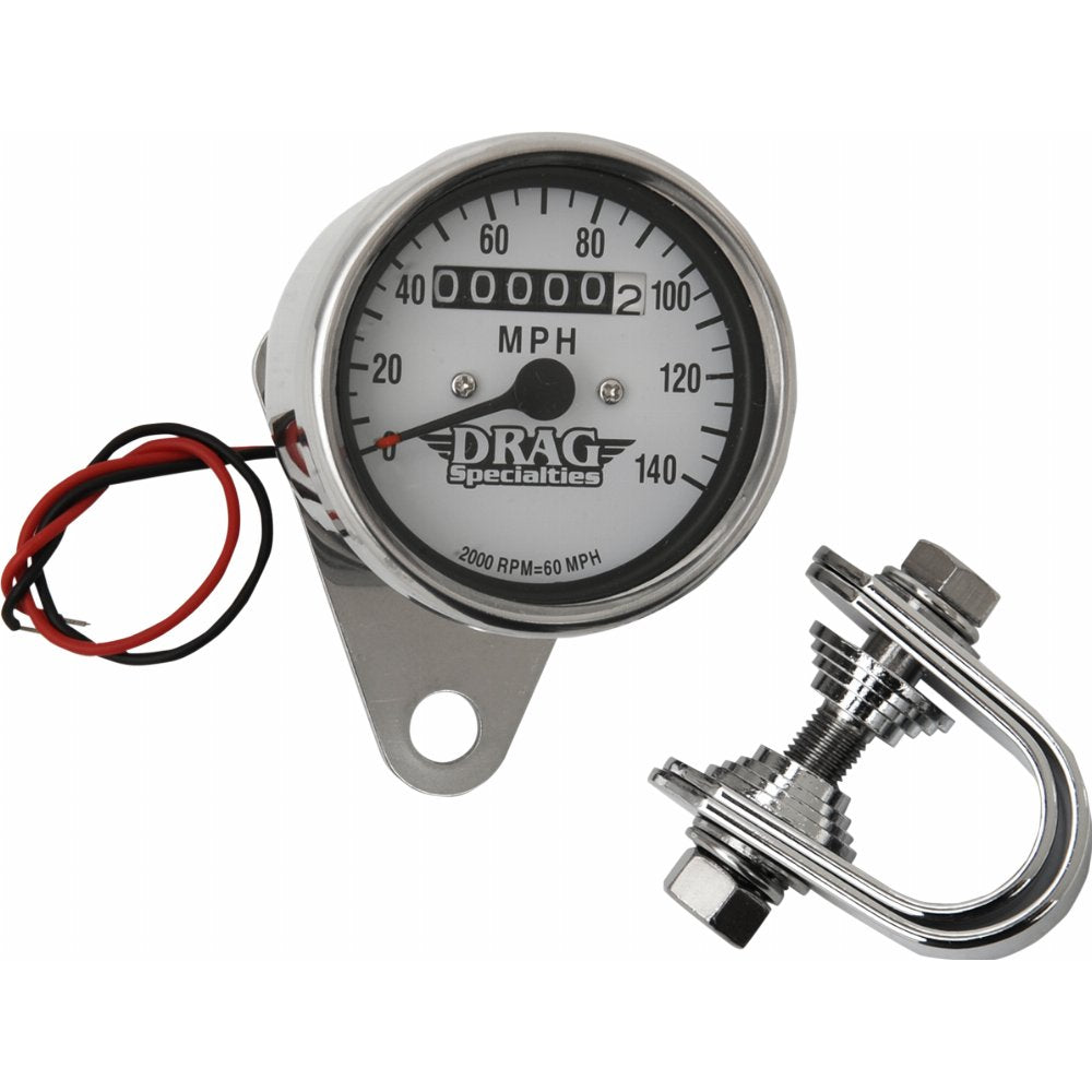 Drag Specialties Mini Motorcycle Speedometer