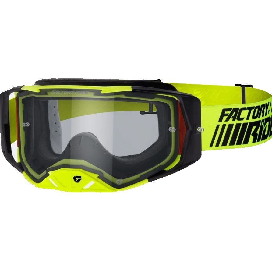 FXR Factory Ride Clear MX Goggle