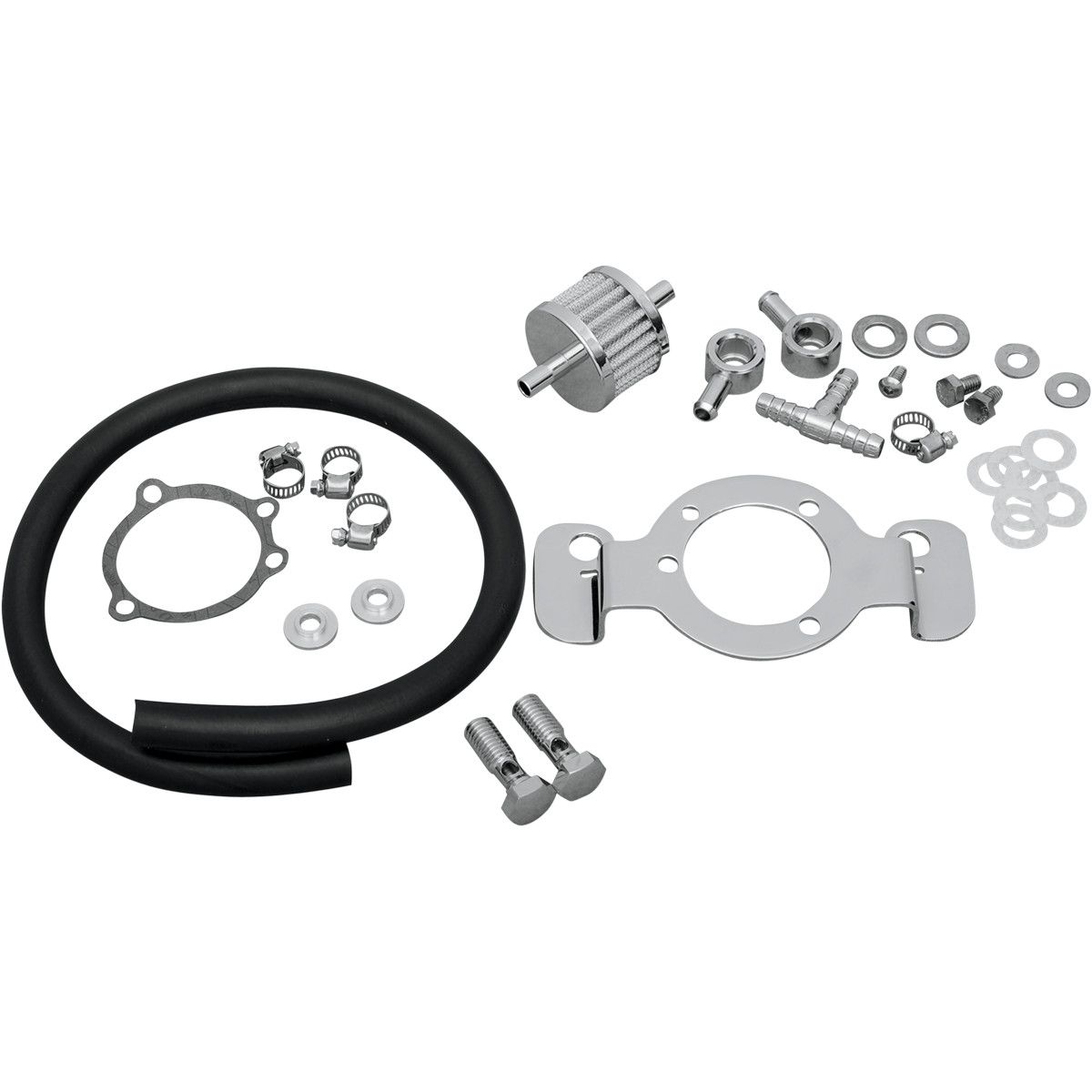 Drag Specialties Crankcase Breather/Support Bracket Kit