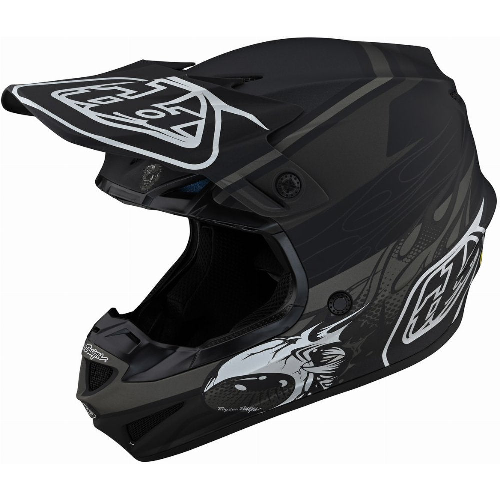 Troy Lee Designs SE4 Polyacrylite MIPS Skooly Helmet (Closeout)