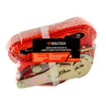 Wolftech Soft Strap Ratchet Straps with Steel Hook, 1" x 8', 5000 lbs