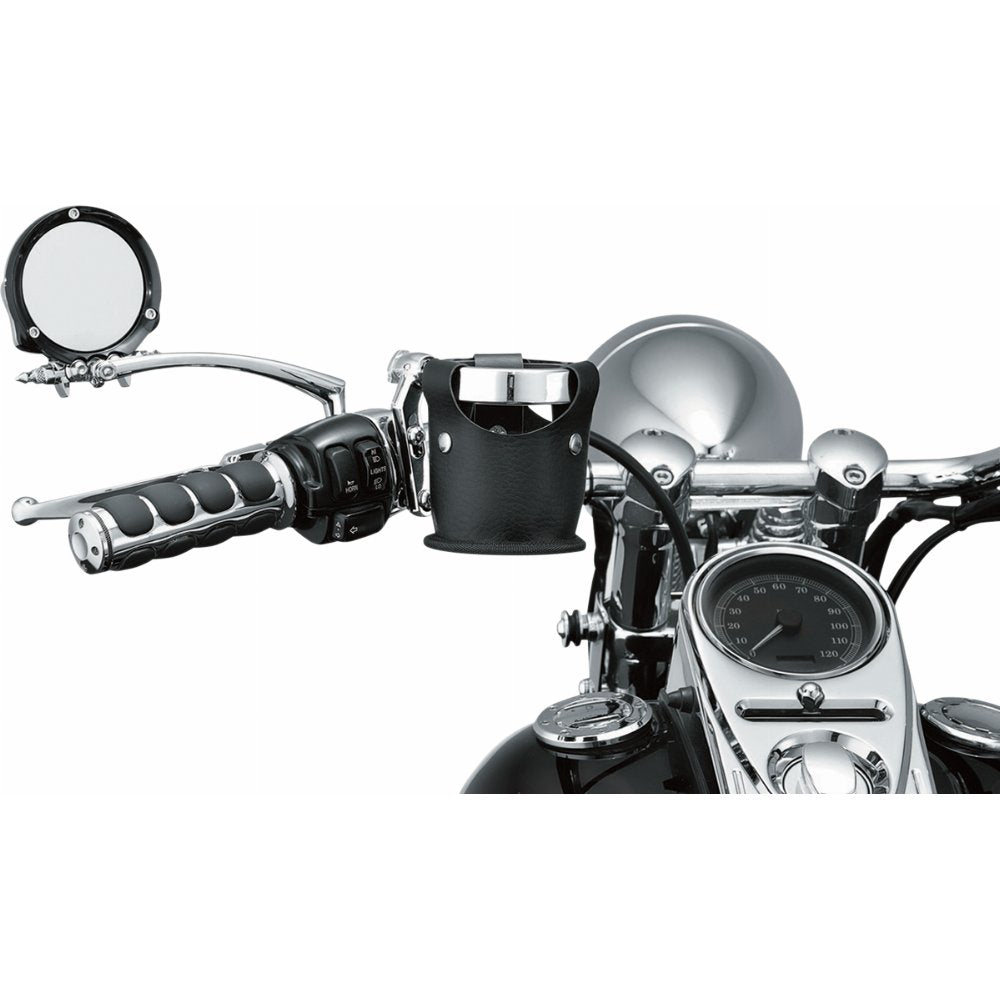 Kuryakyn Motorcycle Drink Ring with Beverage Carrier