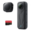 Insta360 X5 Action Camera + Memory Card & Lens Cap