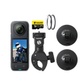 Insta360 X4 Caméra d'Action - Pack Moto + Carte Mémoire
