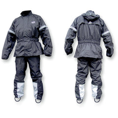 Gears Dri-Tek Two-Piece Rain Suit - Black / L