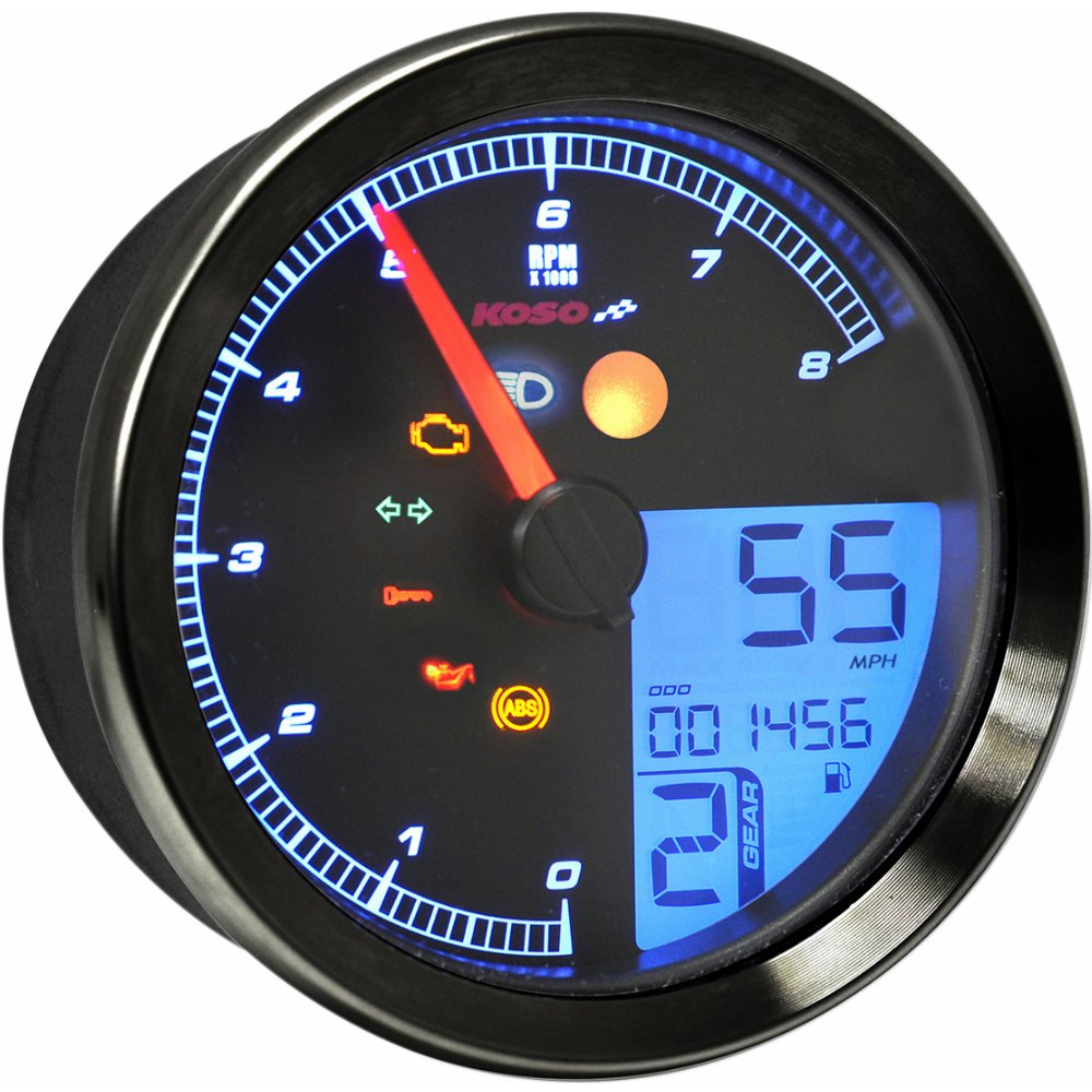 Compteur multifonction Koso TNT-B pour Yamaha Bolt