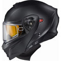 Casque modulaire d'hiver Scorpion EXO-GT930 Solid (noir mat)