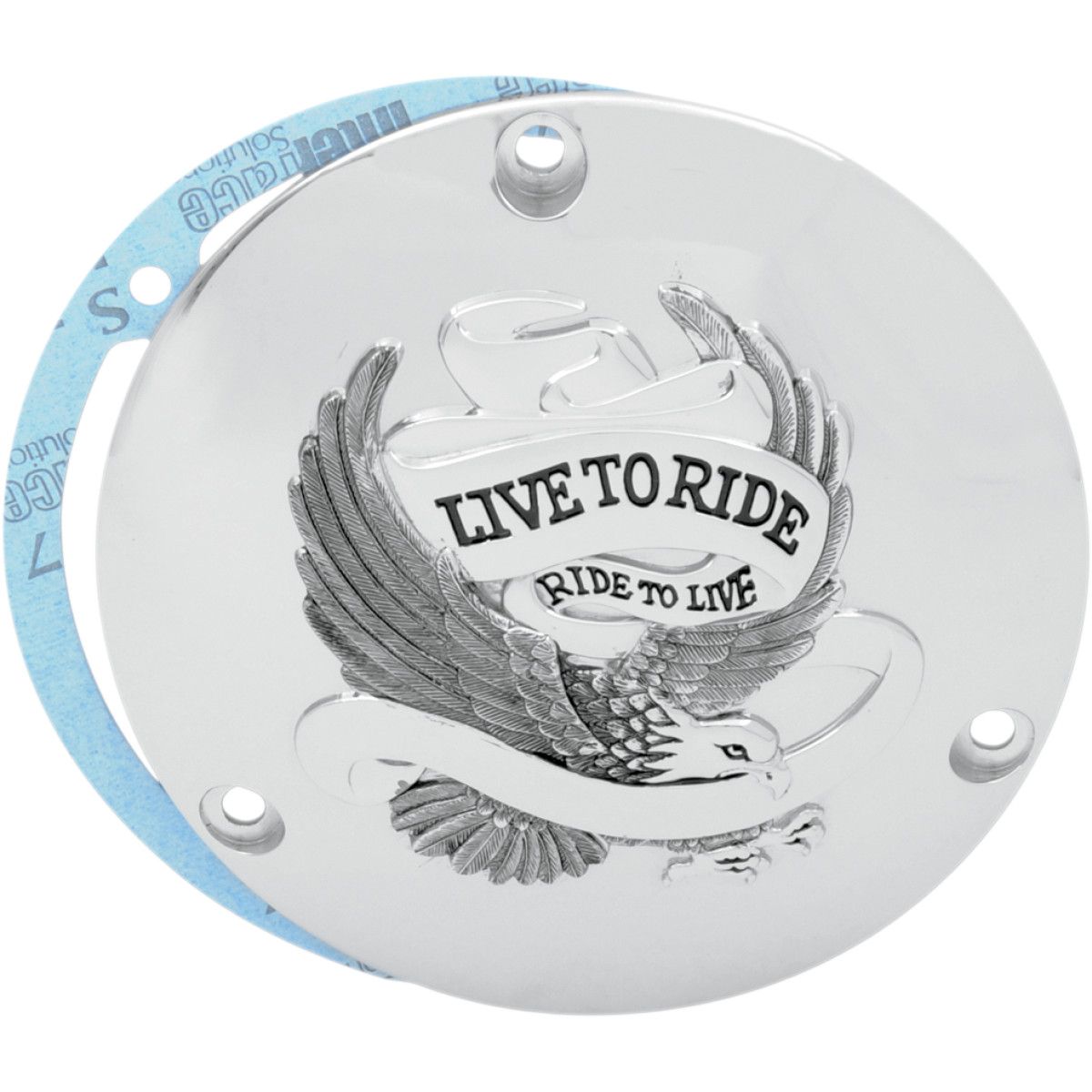 Drag Specialties Live to Ride Derby Cover