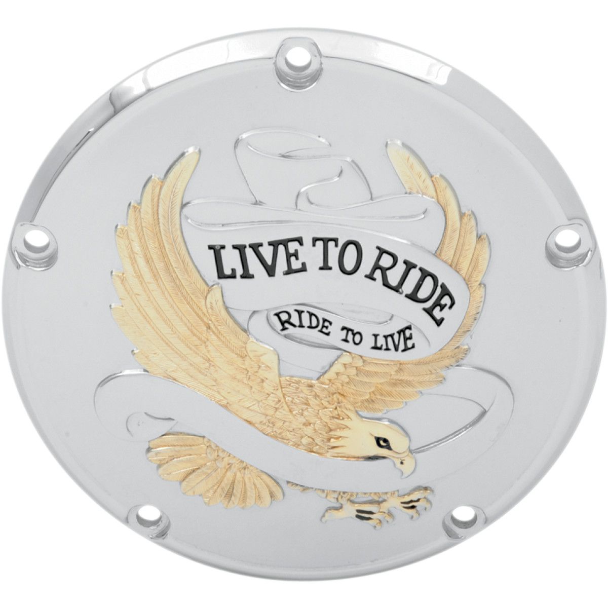 Drag Specialties Live to Ride Derby Cover
