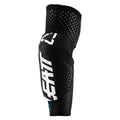 Leatt Youth 3DF 5.0 Elbow Guards (White/Black)