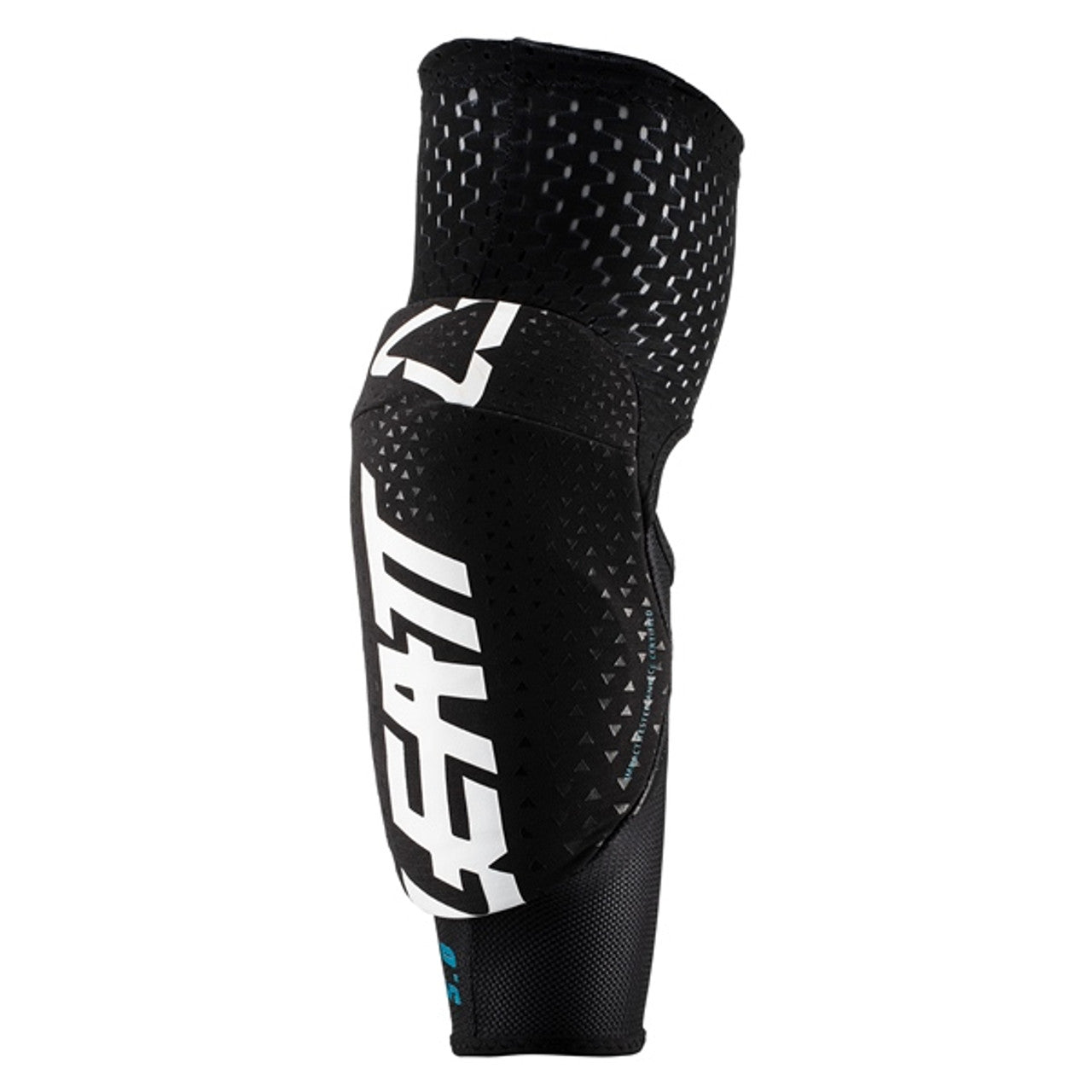 Leatt Youth 3DF 5.0 Elbow Guards (White/Black)