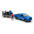 New-Ray Toys Pick-Up w/ Polaris & Figurine Set