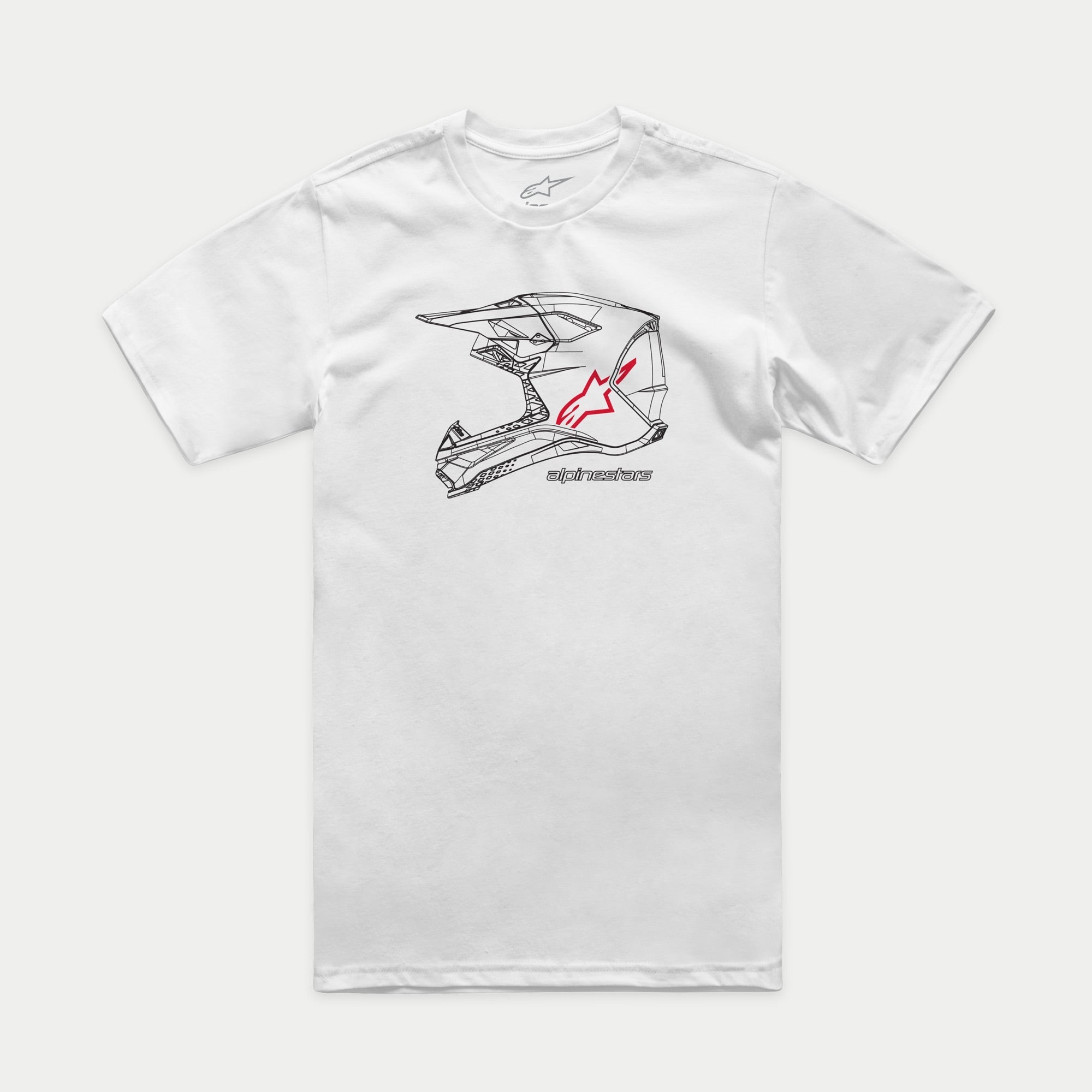 T-shirt Alpinestars MX Helmet CSF