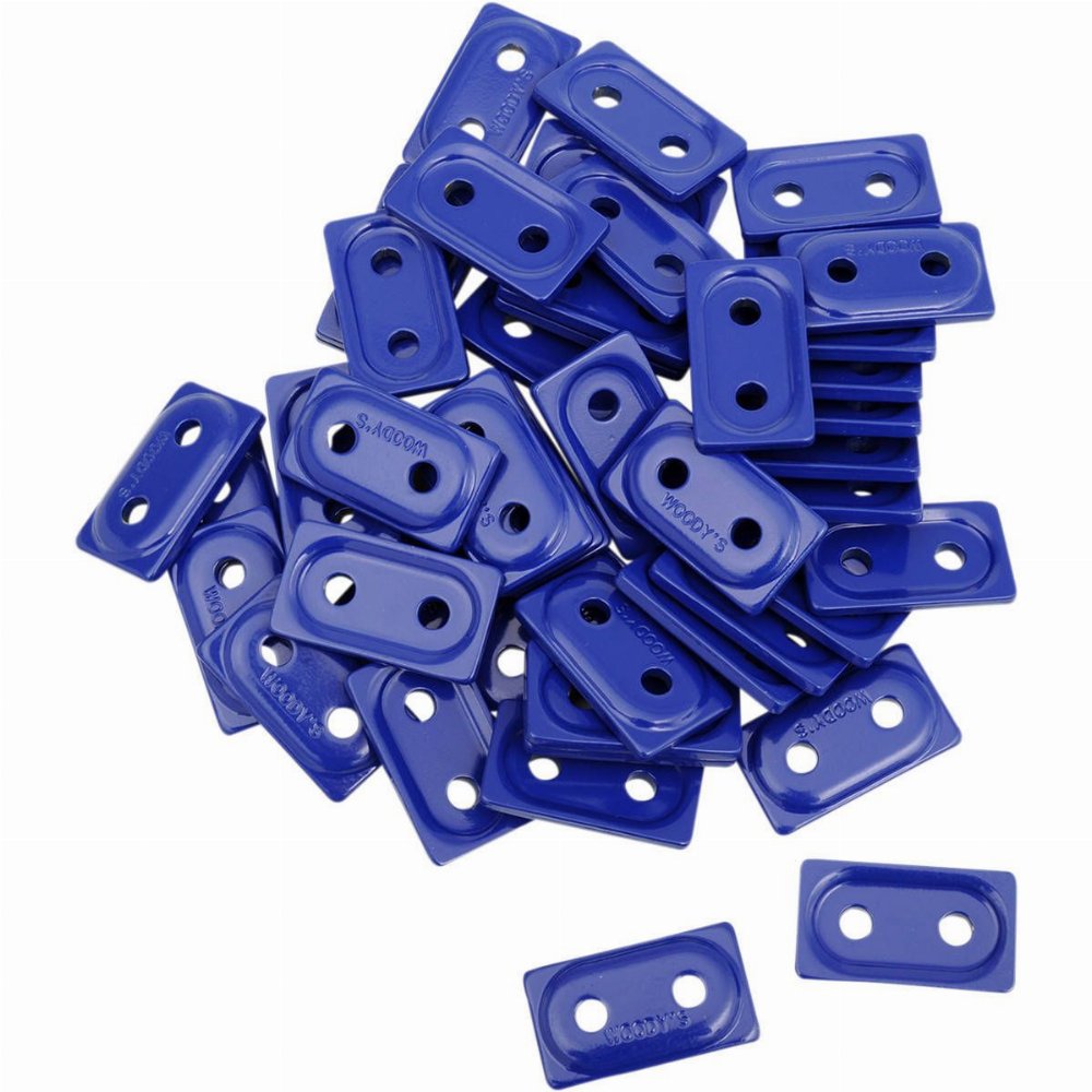 Plaques de support Woody's Coloured Double Digger pour motoneige - Paquets