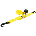 Erickson Professional Series Heavy Duty Ratchet Tie-Down Straps (Yellow)