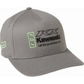 Casquette Flexfit Fox Racing Kawasaki (liquidation), gris, S/M