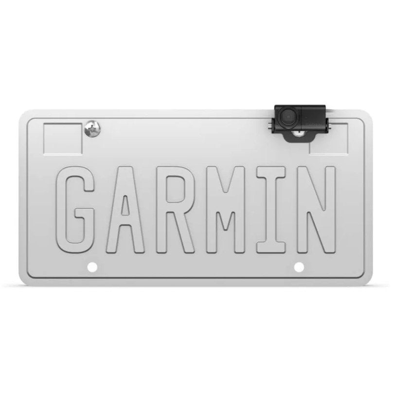 Caméra de recul sans fil Garmin BC 50 avec support pour plaque d'immatriculation