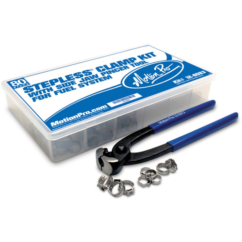 Motion Pro Stepless Ear Clamps for Fuel System
