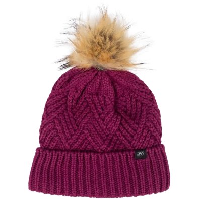 Bonnet Klim Chevron à pompon