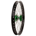Roue de moto hors route Tusk Impact (noir/argent/vert)