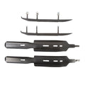 SnowTracker Semi-Aggressive Complete Wear Bar Kit for Aftermarket Skis