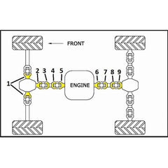 Chape d'ITL pour VTT/UTV - 1015-6852 (Réf. fabricant: 4KB-46146-12-00)