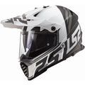 LS2 Blaze Sprint Dual Sport Helmet (Black/White)