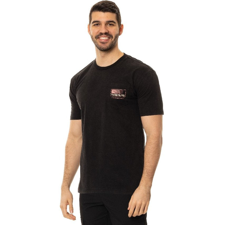 TEAMLTD Distressed Pocket Tee (Closeout)