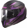 Casque intégral LS2 Stream Evo Lux (Noir mat/Rose)