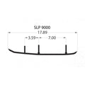 Woody's Standard Series Snowmobile Wear Bars for Aftermarket SLP Skis
