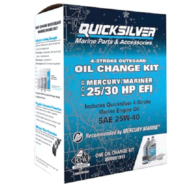 Vidange d'huile Quicksilver en boîte