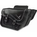 Sacoches Willie & Max Black Magic Slant pour moto