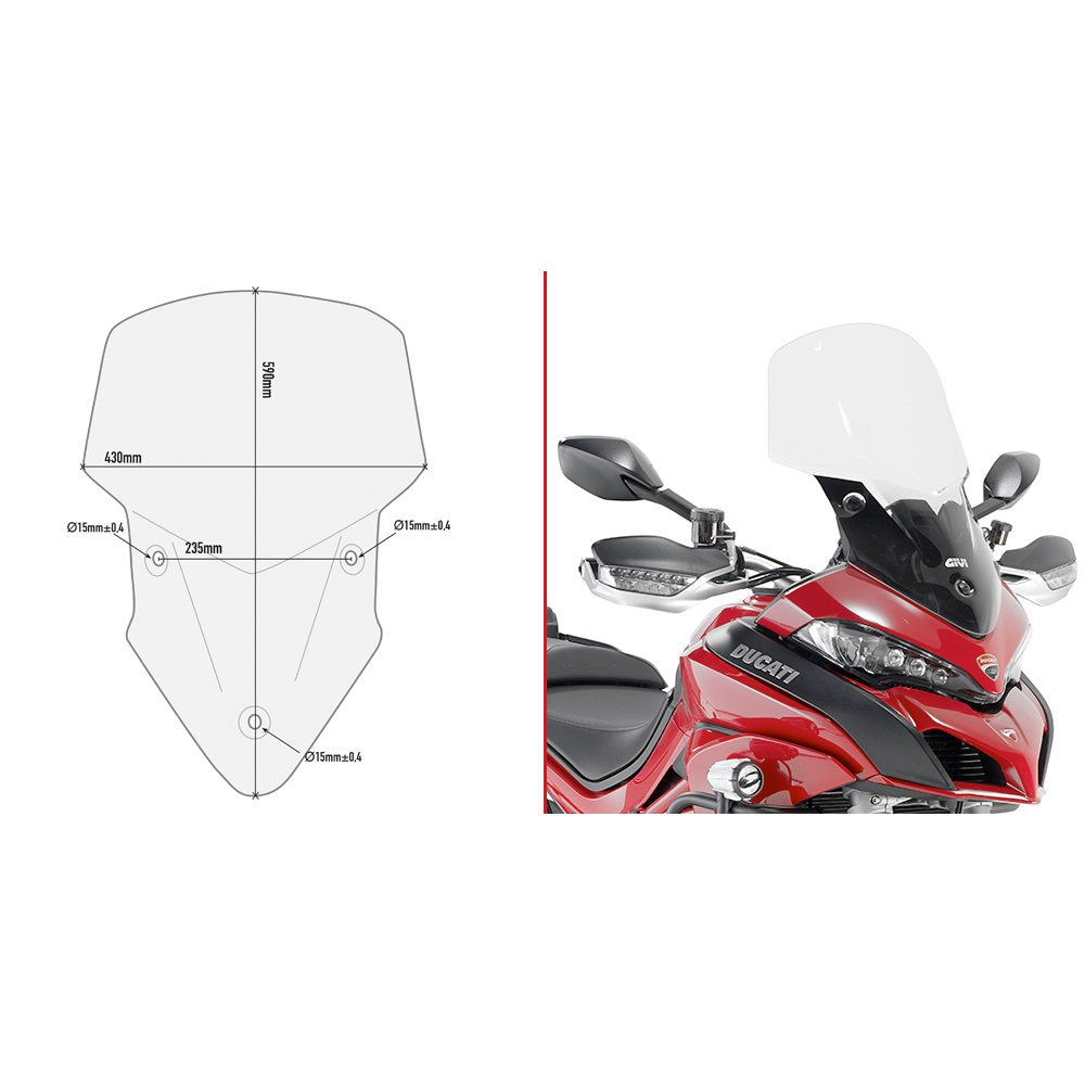 Pare-brise Givi