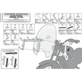 Kappa Metric Cruiser Windshield Mounting Kit