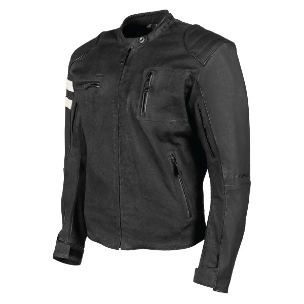 Blouson Joe Rocket 67 en cuir et textile