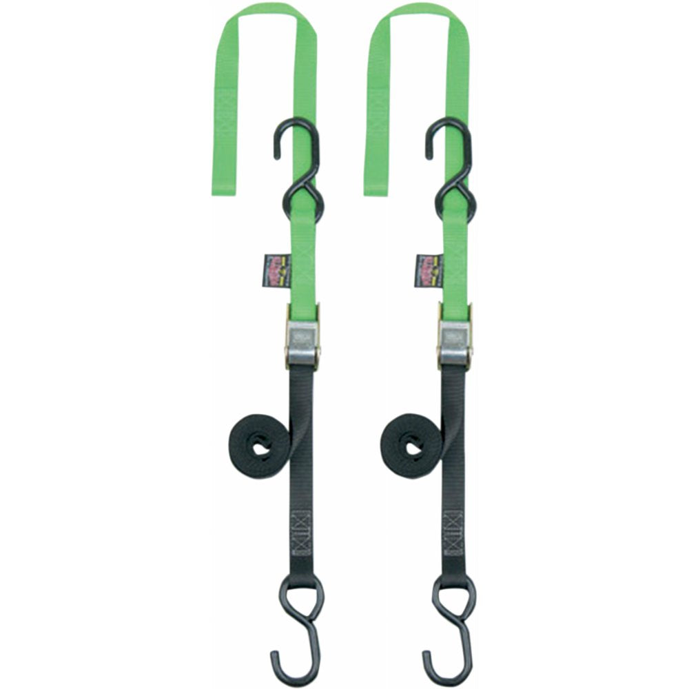 Powertye 1" Soft-Tye Tie Downs w/ S-Hooks
