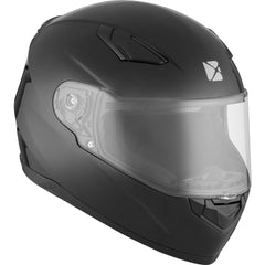 CKX RR619 Solid Full Face Helmet - Black / XS / Single Shield