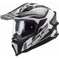 Casque double sport LS2 Explorer Alter (noir mat/blanc)
