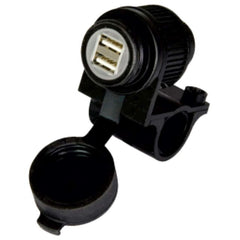 Wolftech USB Handlebar Mounted Dual Socket